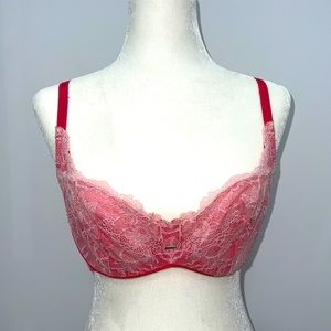 Baby & Hot Pink Demi Bra